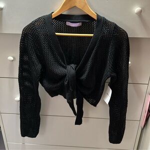 NWT FOREVER 21 CROCHET KNIT SWIMSUIT COVER UP TOP